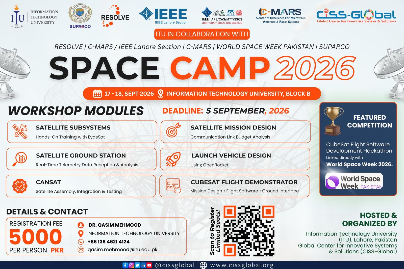 𝗖𝗜𝗦𝗦-𝗚𝗟𝗢𝗕𝗔𝗟 @ 𝗜𝗧𝗨, 𝗥𝗘𝗦𝗢𝗟𝗩𝗘 & 𝗖-𝗠𝗔𝗥𝗦 𝗝𝗢𝗜𝗡 𝗛𝗔𝗡𝗗𝗦 𝗙𝗢𝗥 𝗦𝗣𝗔𝗖𝗘 𝗖𝗔𝗠𝗣 2026! 